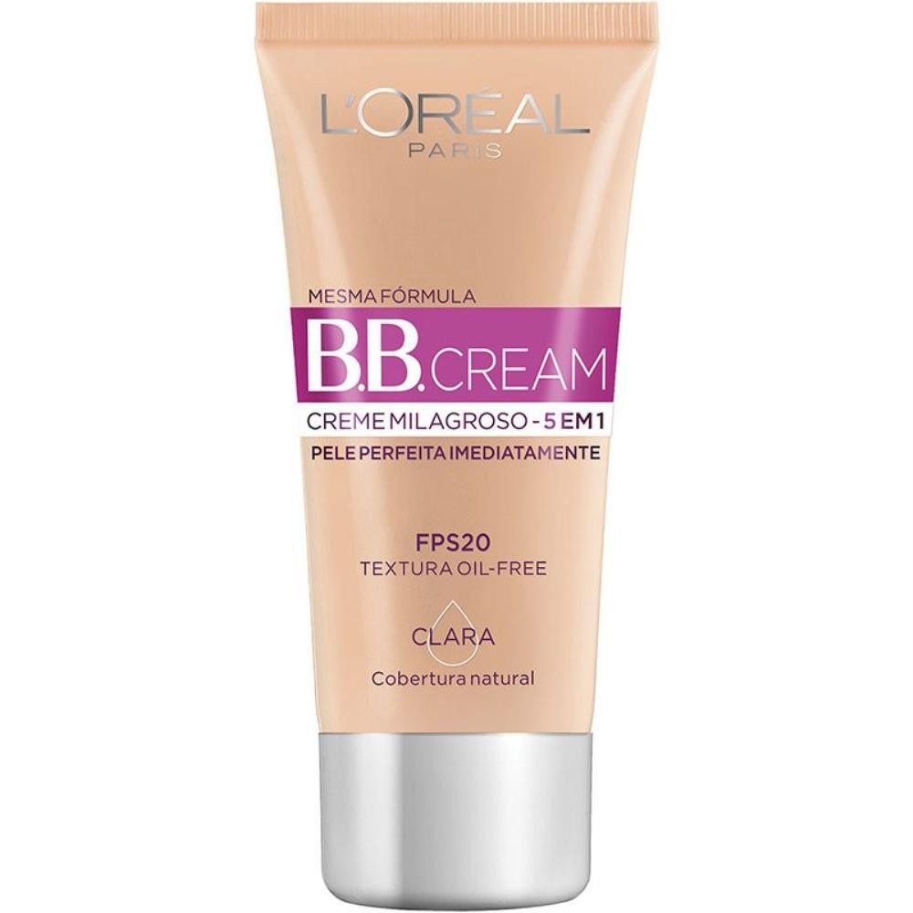 BB CREAM CREME MILAGROSO 5 EM 1 FPS20 COR CLARA COM 30ML em Oferta na Shopee