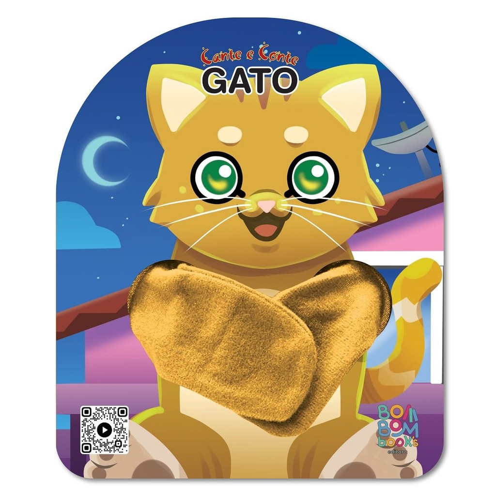 Cante e Conte: Gato - Editora Bom Bom Books