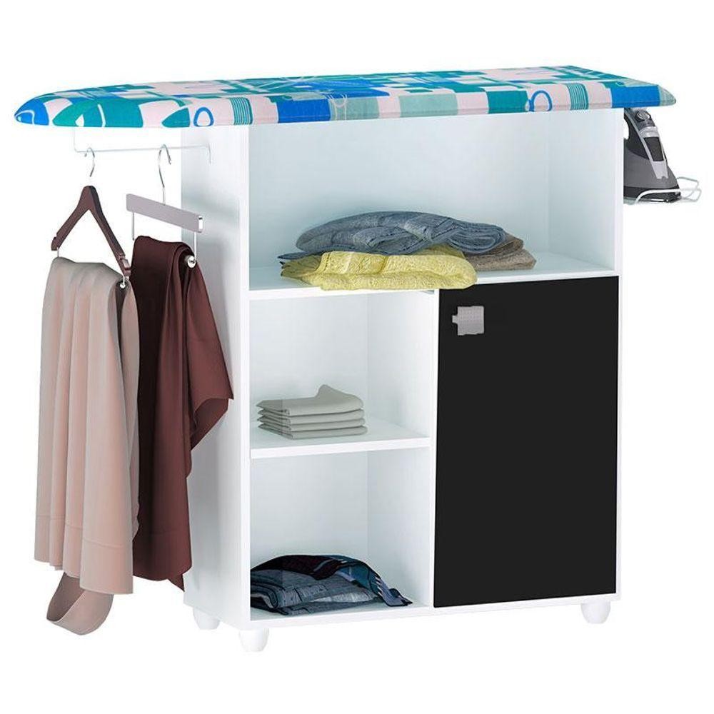 Tabua De Passar Roupas Mariana Branco Preto - Ajl em Oferta na Shopee