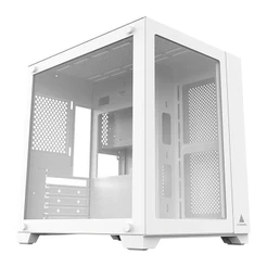 Gabinete Gamer Acegeek Aquarium M345, Mid-Tower, Lateral de Vidro, Branco, AG-AQUARIUM-M345-WH