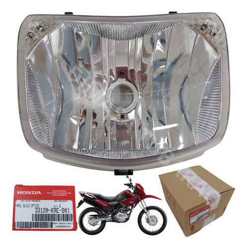 Bloco Optico Nxr Bros 150 2009 Até 2012 Original Honda