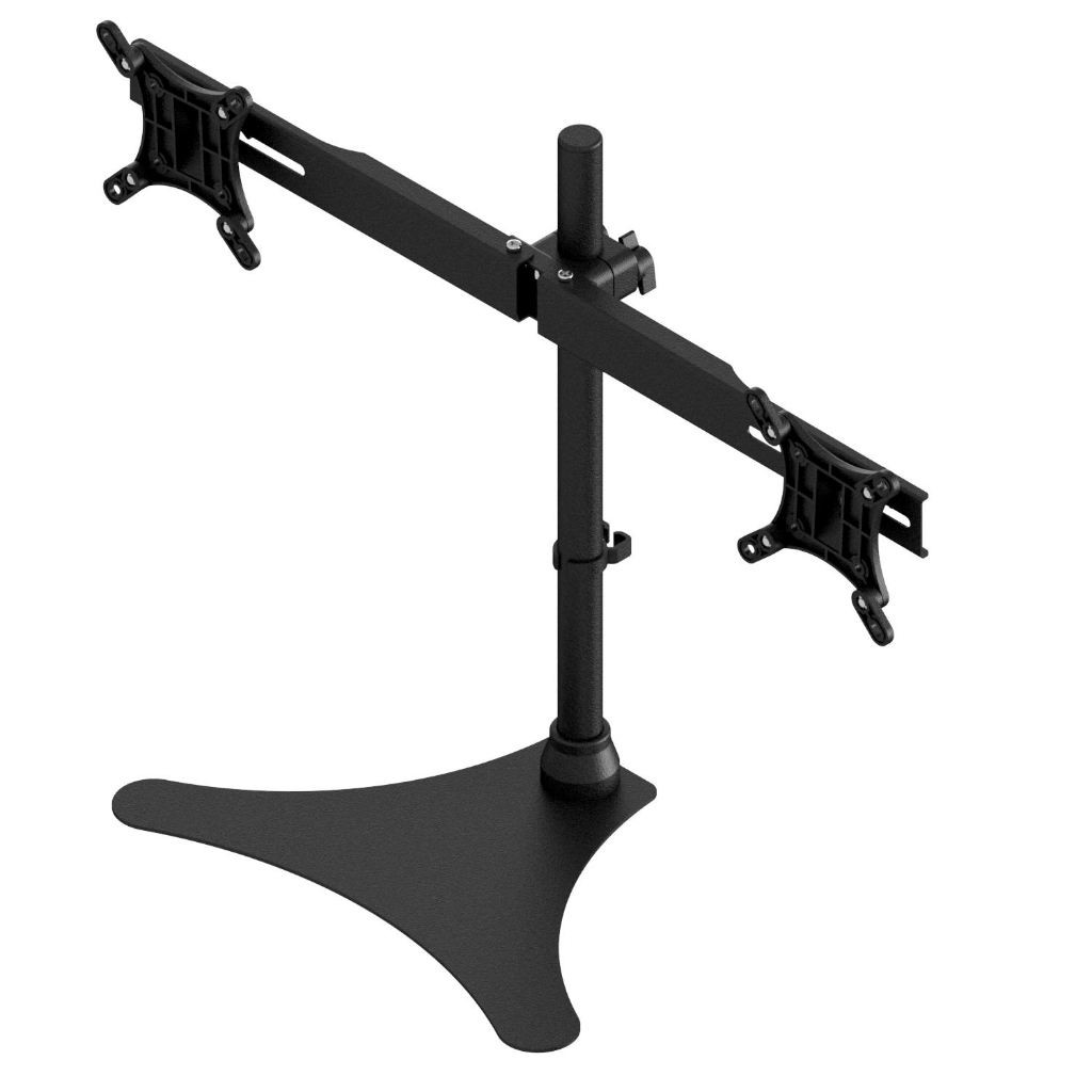 SUPORTE ARTICULADO PARA 2 MONITORES/TVS PARA TELA DE 10 A 24 POLEGADAS ESCRITORIOS