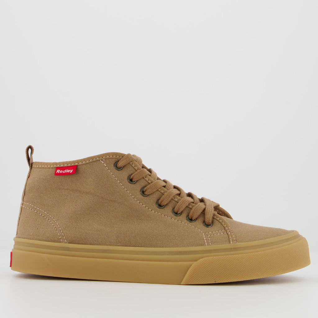 Tênis Redley Originals Cano Médio Latex Marrom - Men Shoes