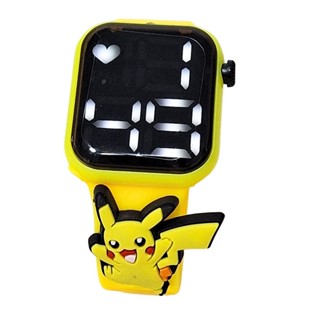 Relogio Digital Pikacha Infantil Pokémon Resistente á Àgua. em Oferta na Shopee