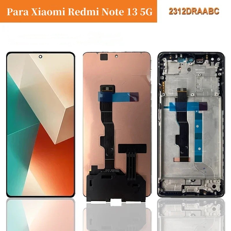 6.67" Incell Display Para Xiaomi Redmi NOte 13&Note 13 5G Nova Tela Frontal Touc
