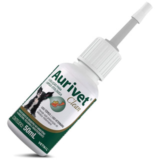 Aurivet Clean 50ml Limpeza Otológica Vetnil em Oferta na Shopee