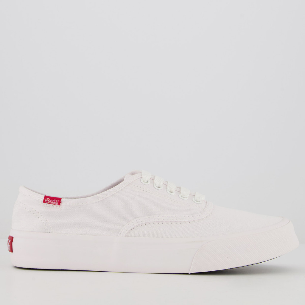 Tênis Coca Cola Kick Summer All White em Oferta na Shopee