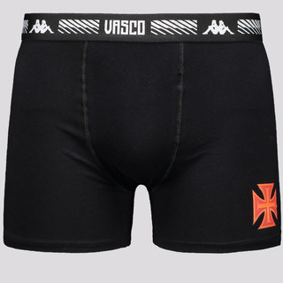 Cueca Boxer Kappa Vasco Preta em Oferta na Shopee