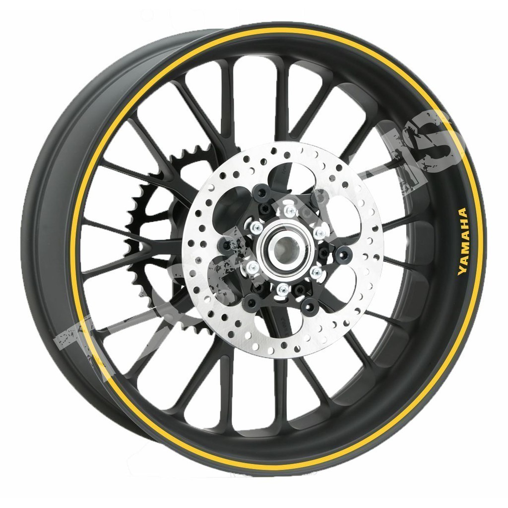 Par de Adesivo Refletivo, faixa 5mm para Moto Yamaha XTZ 250X