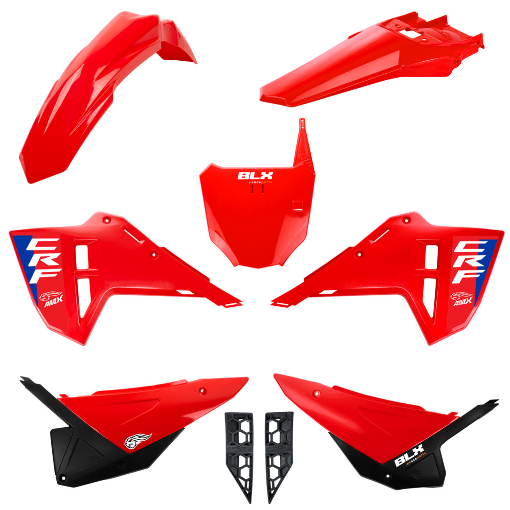 Kit Plástico Carenagem Roupa Crf 230 C Number F 25 - Amx