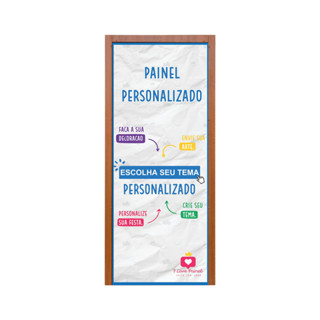 Painel Capa de Porta Personalizado 3D em Tecido 0,85m X 2,10m em Oferta na Shopee