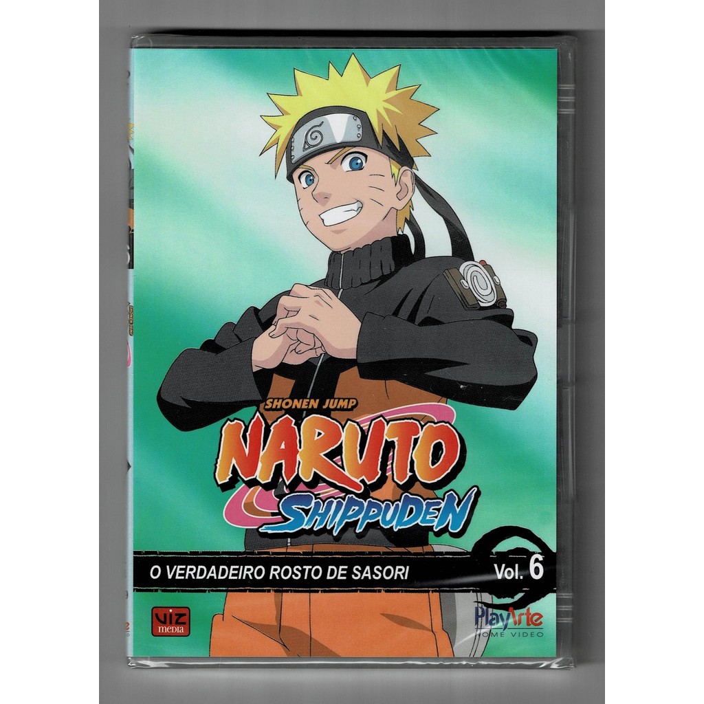 Naruto Shippuden Dvd Vol. 06 O Verdadeiro Rosto De Sasori