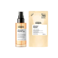Kit Oil Reparador Absolut Repair 90ml + Refill Shampoo Absolut Repair 240ml