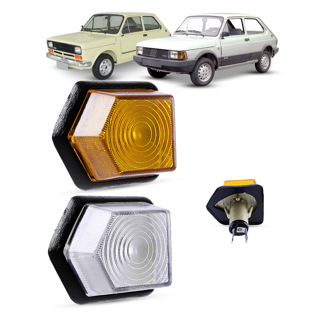 Lanterna Pisca Seta Lateral Fiat 147 Spazio Oggi Europa Panorama City 147 Pick-Up
