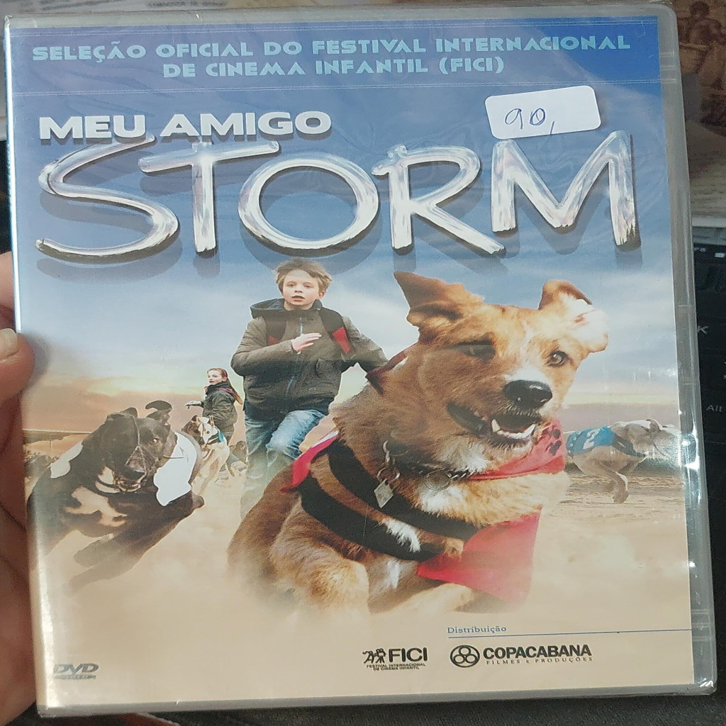 DVD: Meu Amigo Storm - Seleção Oficial do Festival Internacional de Cinema Infantil - Original Novo Lacrado