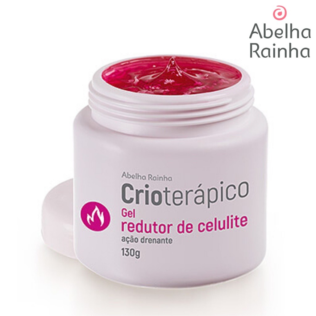 Creme Para Eliminar Celulite  Ação Drenante Abdominal Coxas Barriga - Abelha Rainha 130g