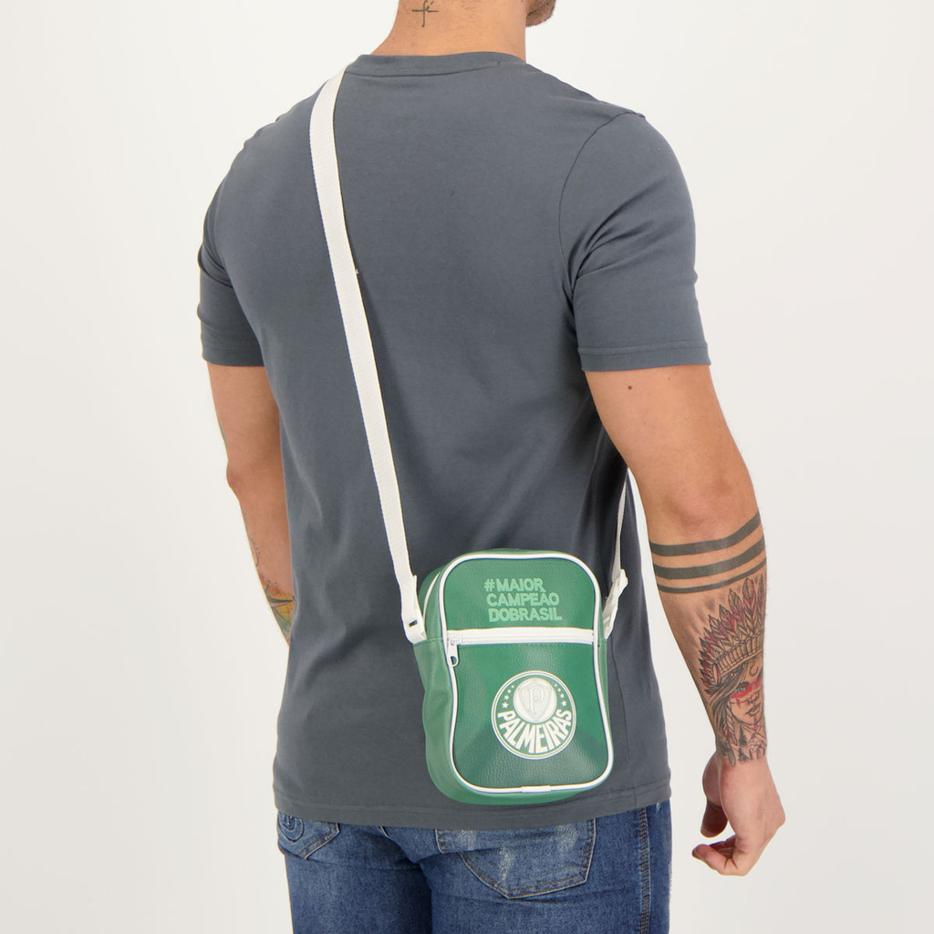 Bolsa Shoulder Palmeiras Maior Campeão do Brasil Verde em Oferta na Shopee