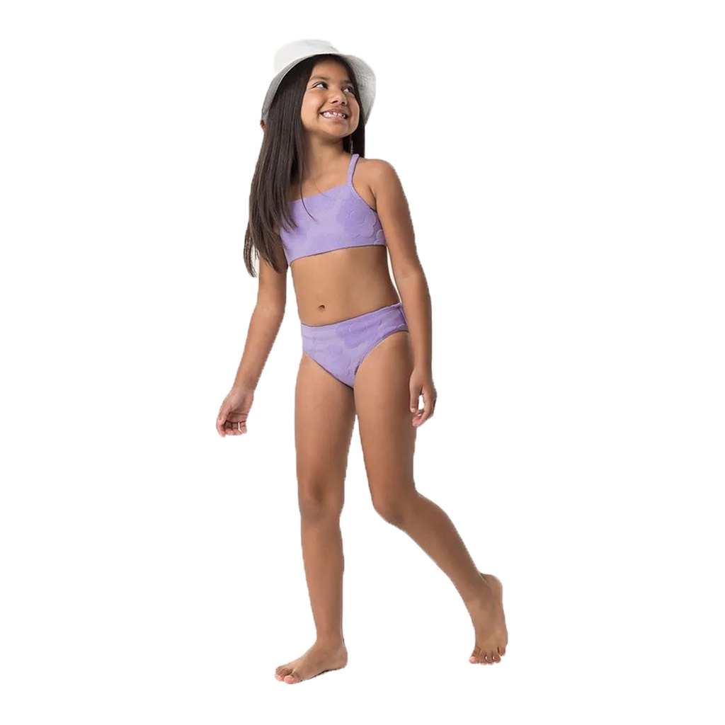 Biquíni Malwee Detalhe Vazado Malha UV Proteção Solar Praia Verão 10 ao 14 Juvenil