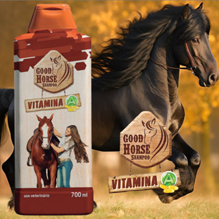 Shampoo Good Horse Crescer Cabelo Cavalo Vitamina A Brilho Maciez Vitalidade 700ml em Oferta na Shopee