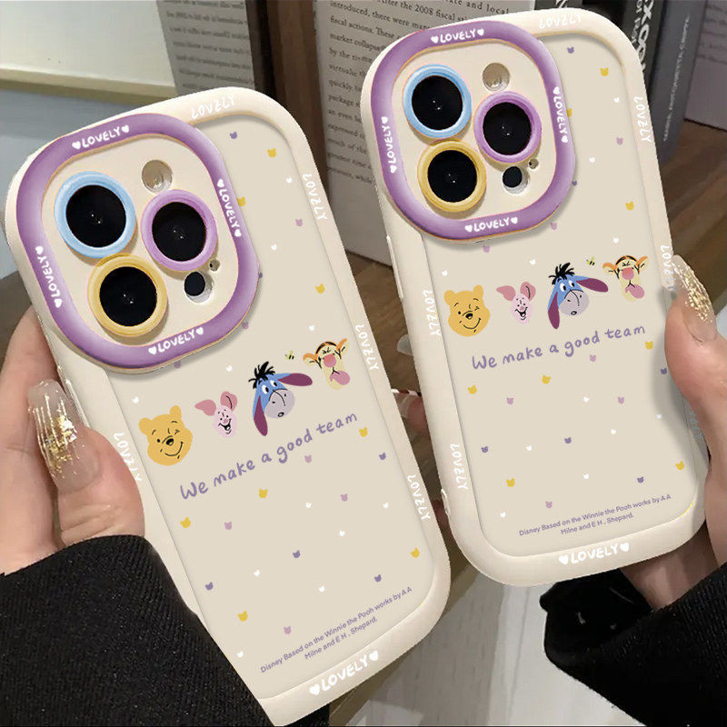Capa De Telefone Para iPhone 16/15 Puff Silicone Macio iPhone11 12 13 14 Promax X XR 7 8 + Design De Câmera Protetora À Prova D'água Resistente A Impactos