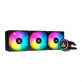 Water Cooler Acegeek E360, Rainbow, 360mm, Preto, AG-E360-BK em Oferta na Shopee