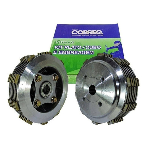 Kit Embreagem Completa Nx/xr/cbx 200 Strada Cbx 150 Aero -cobreq