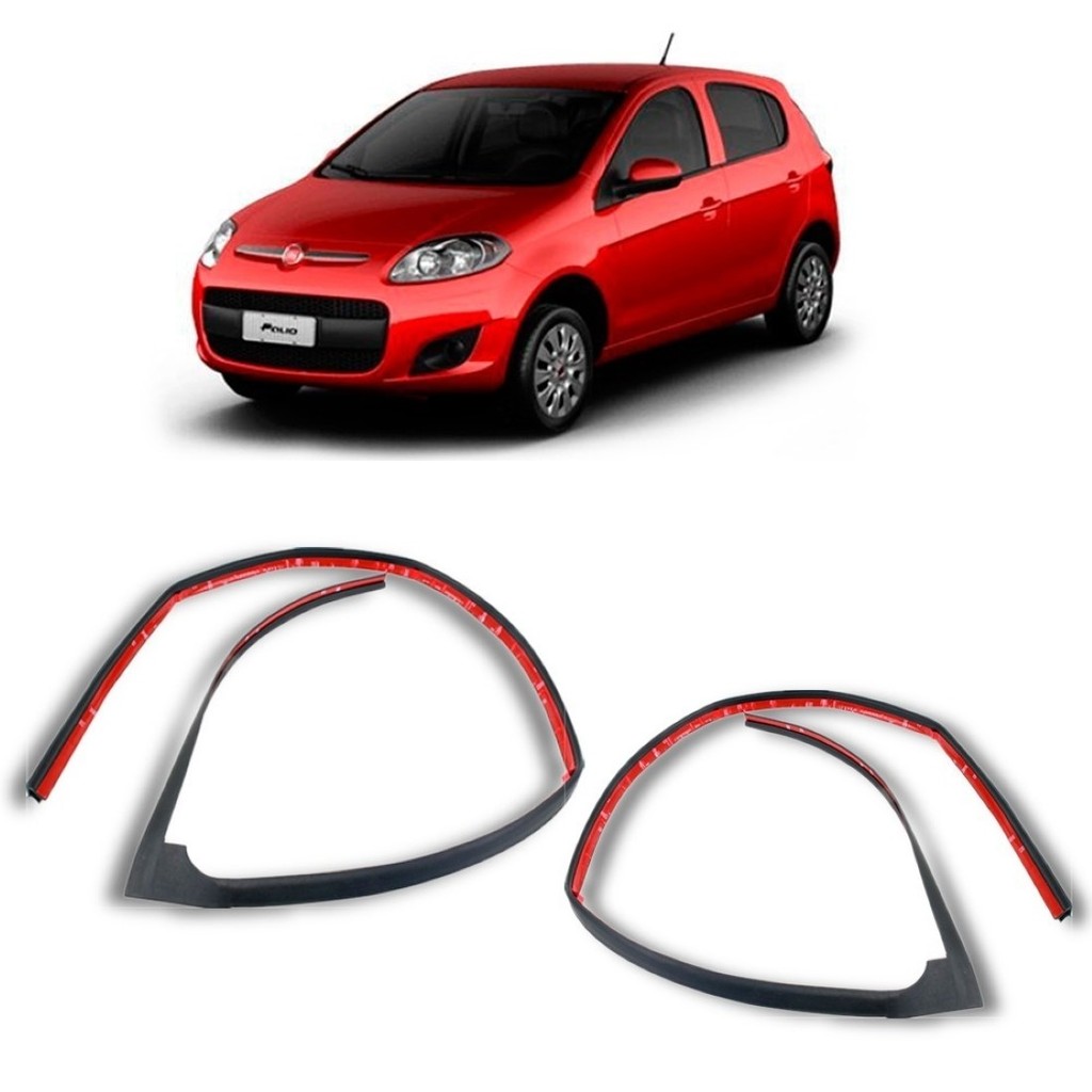 Pingadeira Borracha De Porta Palio 2012 2013 2014 2015 2016 2017 Porta Traseira em Oferta na Shopee