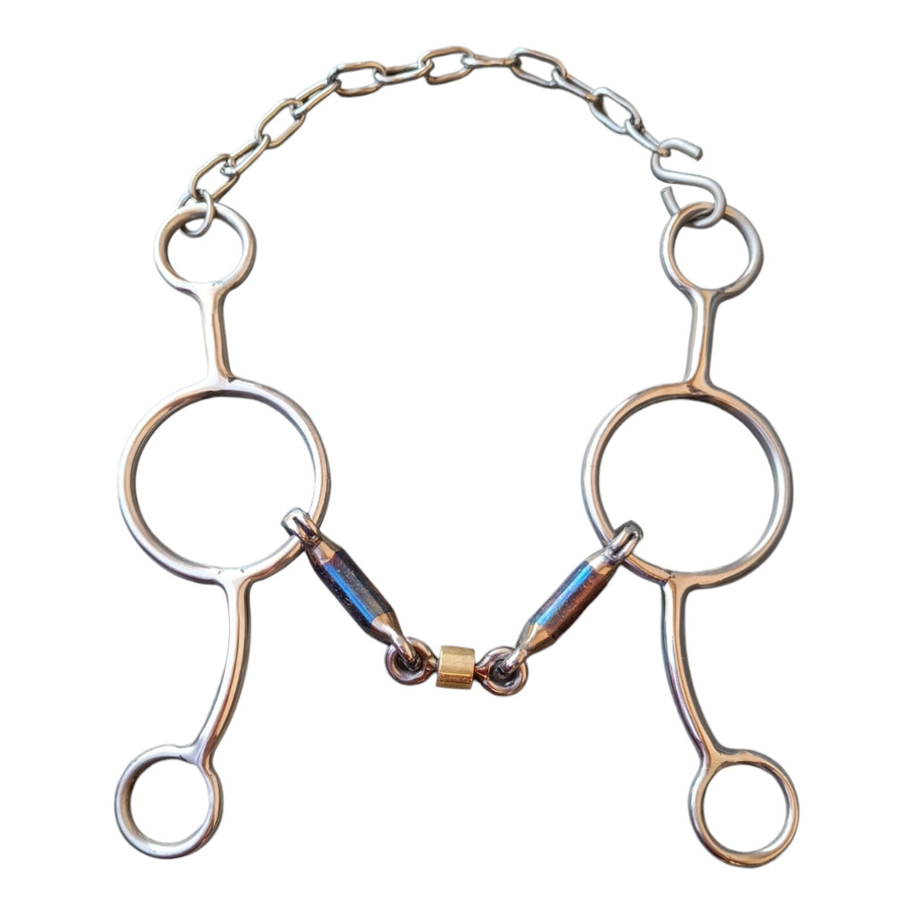 Freio Bridão Elevador 3 Argolas Bolinha Inox Luxo Abridão em Oferta na Shopee