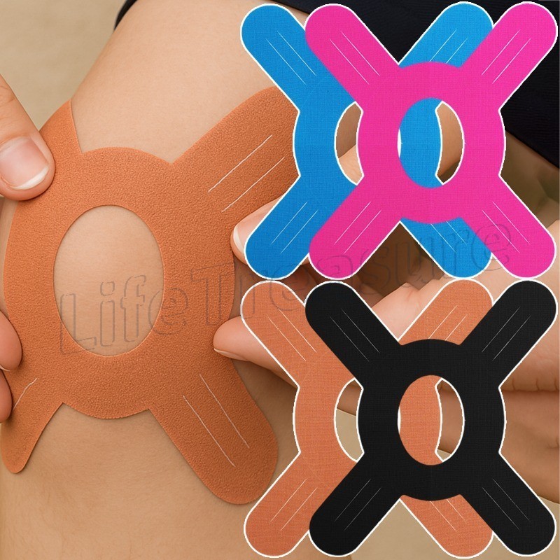 Fita Elástica De Suporte Muscular Do Joelho-Para Esportes/Terapia De Massagem-De Cinesiologia Joelhos-Respirável , Resis