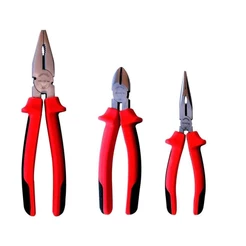 Kit Alicates 3 Peças Jogo - Universal, Corte e Bico | R28001004 Gedore Red