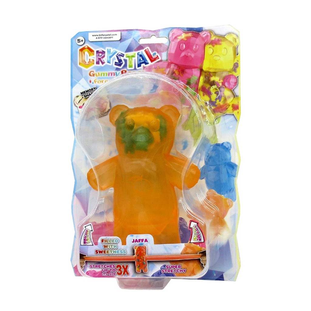Stretchapalz Crystal - Boneco Urso Jaffa 12Cm Urso - Sunny em Oferta na Shopee