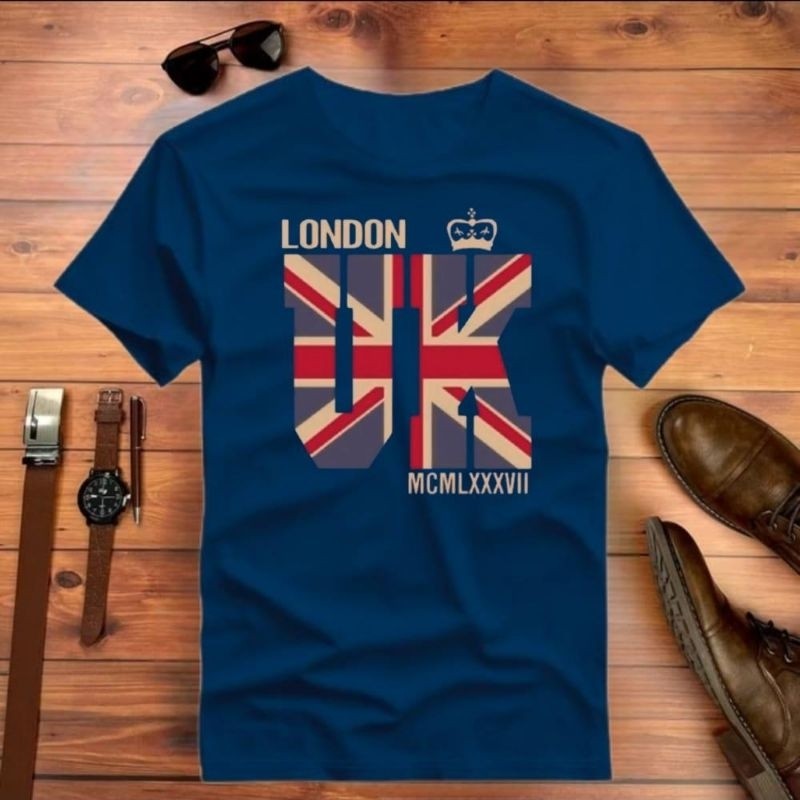 T-shirt Camisa Linda Camiseta Masculina London Algodão Camisa Unissex Estampada Lançamento Todas as Ocasiões Premium Env