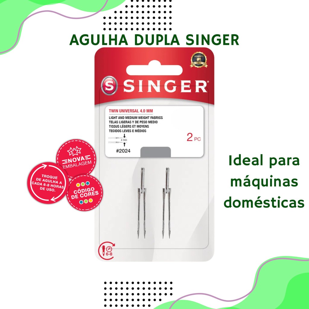 Agulha Dupla para Máquina Doméstica: Onde Comprar | BuscaProdutos