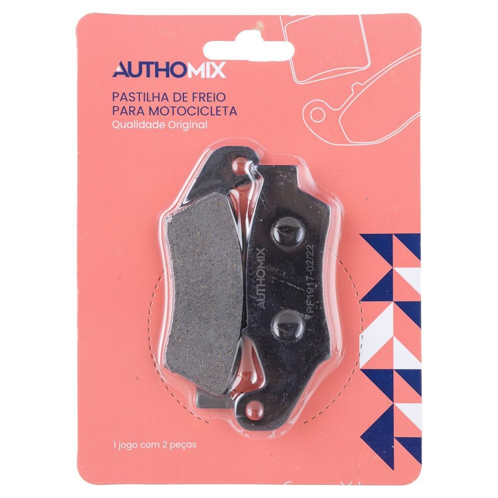 Pastilha De Freio Authomix Xr 200/nx 150 Pf1917 em Oferta na Shopee