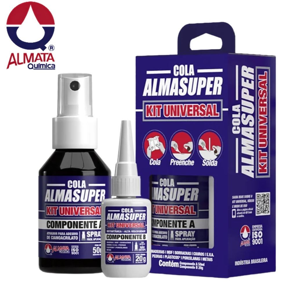 Kit Universal ALMASUPER – Praticidade, Segurança e Alta Performance em um Só Produto! em Oferta na Shopee