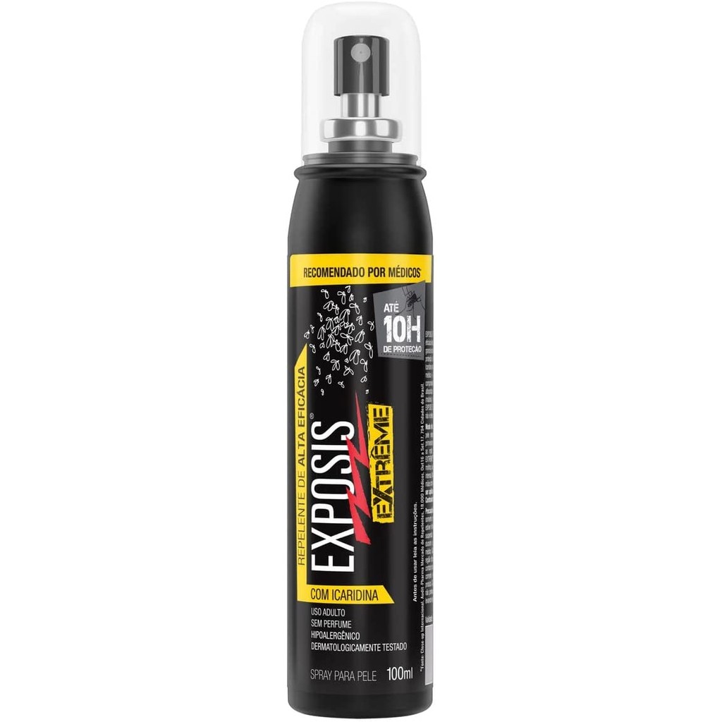 Repelente Spray Exposis Extrême Adulto e Infantil 100ml