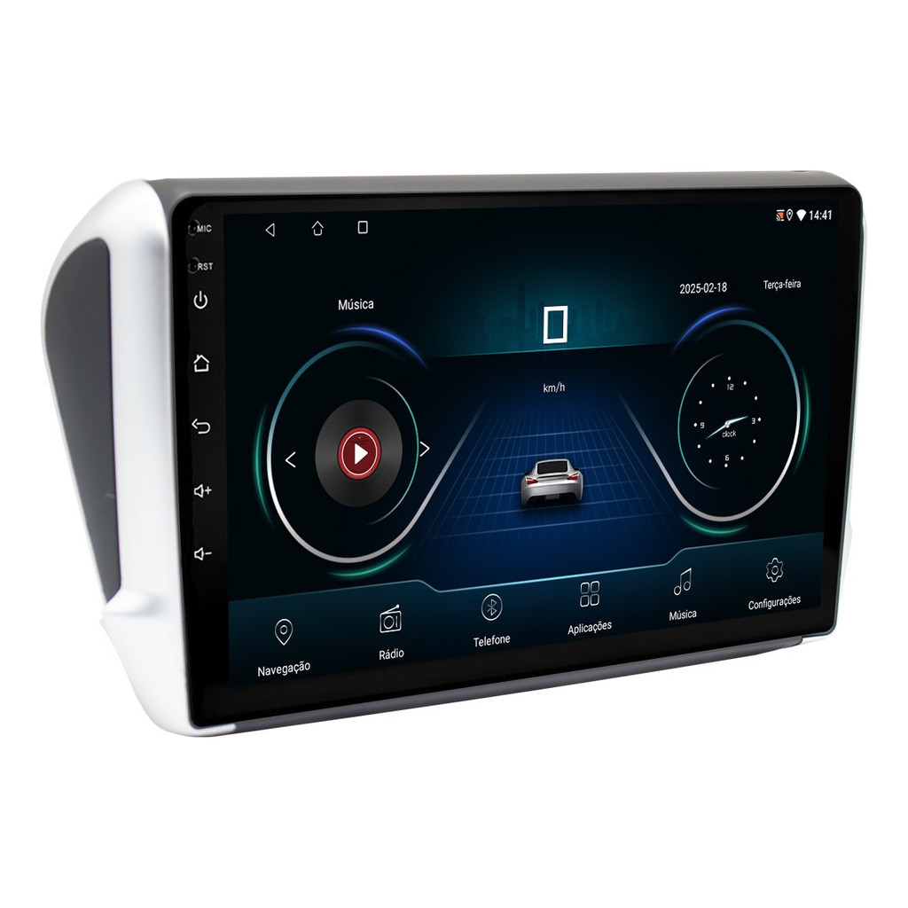 Multimidia Peugeot 2008 208 Android 14 Carplay 2gb 64gb 10p