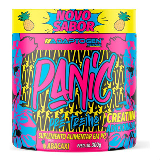 PANIC PRE-TREINO 300G ABACAXI ADAPTOGEN em Oferta na Shopee