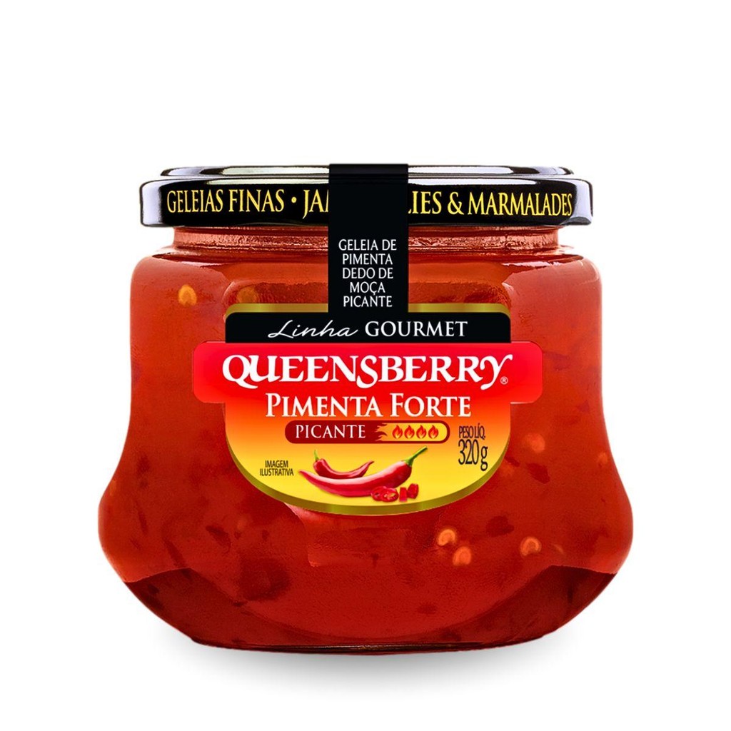 Geléia De Pimenta Forte Queensberry 320G