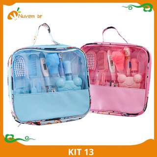 Kit 6/10/13 Higiene Cuidado Bebê Recém Nascido Essencial 13 Peças Cuidados Com O Bebê em Oferta na Shopee