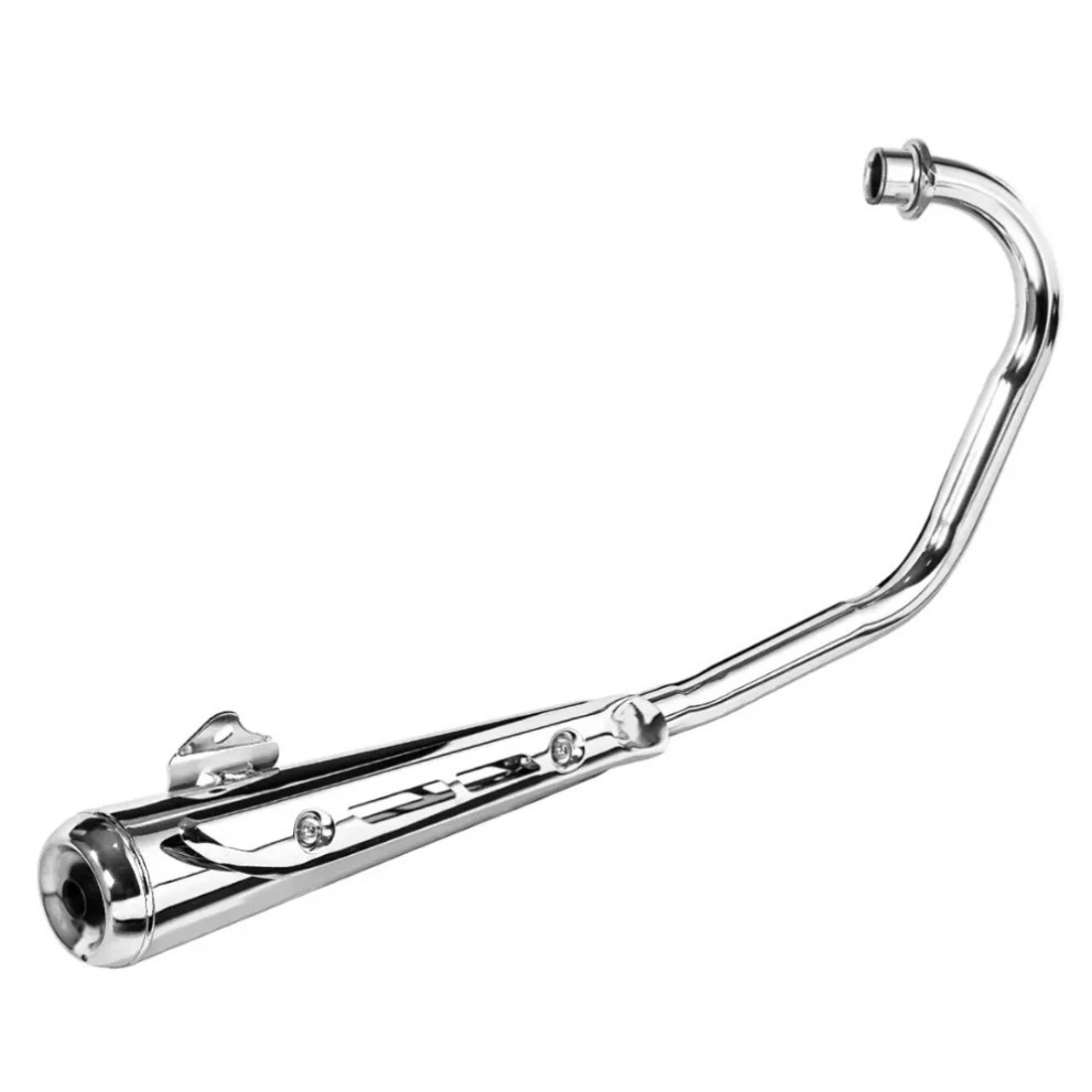 Escapamento Titan/Fan 150 ESD 2009-2010-2011-2012-2013 Mini Turuna C/ Protetor cromado em Oferta na Shopee