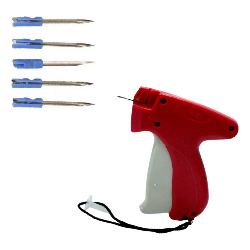 Pistola Aplicador de Etiquetas Tag Fix NYBC + Kit com 5 Agulhas para Pistola Aplicadora em Oferta na Shopee