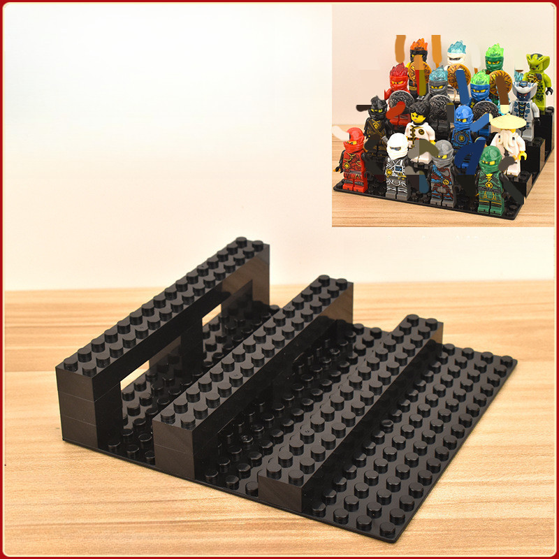 mini Ornamentos Decorativos Colecionáveis base De Pé De Figura De Brinquedo Montada