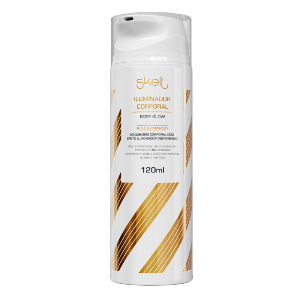 Iluminador Corporal Skelt Body Glow 120ml - Beauty