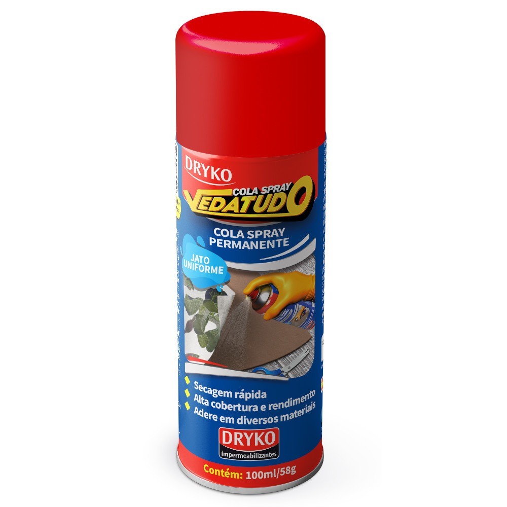 Cola Spray permanente 400 ml - Vedatudo Dryko - Home & Living