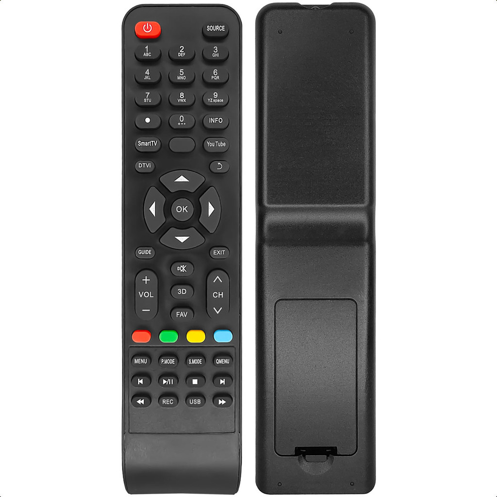 Controle Remoto Compativel Com Tv Philco Smart Tv 3d