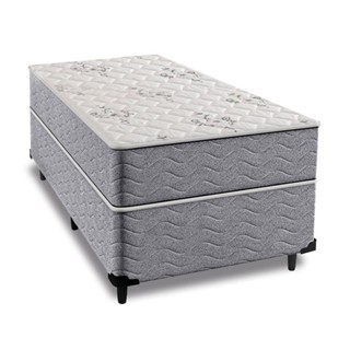 Cama Box Solteiro + Colchão Espuma Ortopédico D33 Piemonte 88x188x63cm - Maestro Colchões em Oferta na Shopee