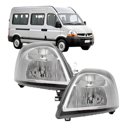 Par Farol Master 2009 A 2012 Eletrico C/motor Mega Desconto
