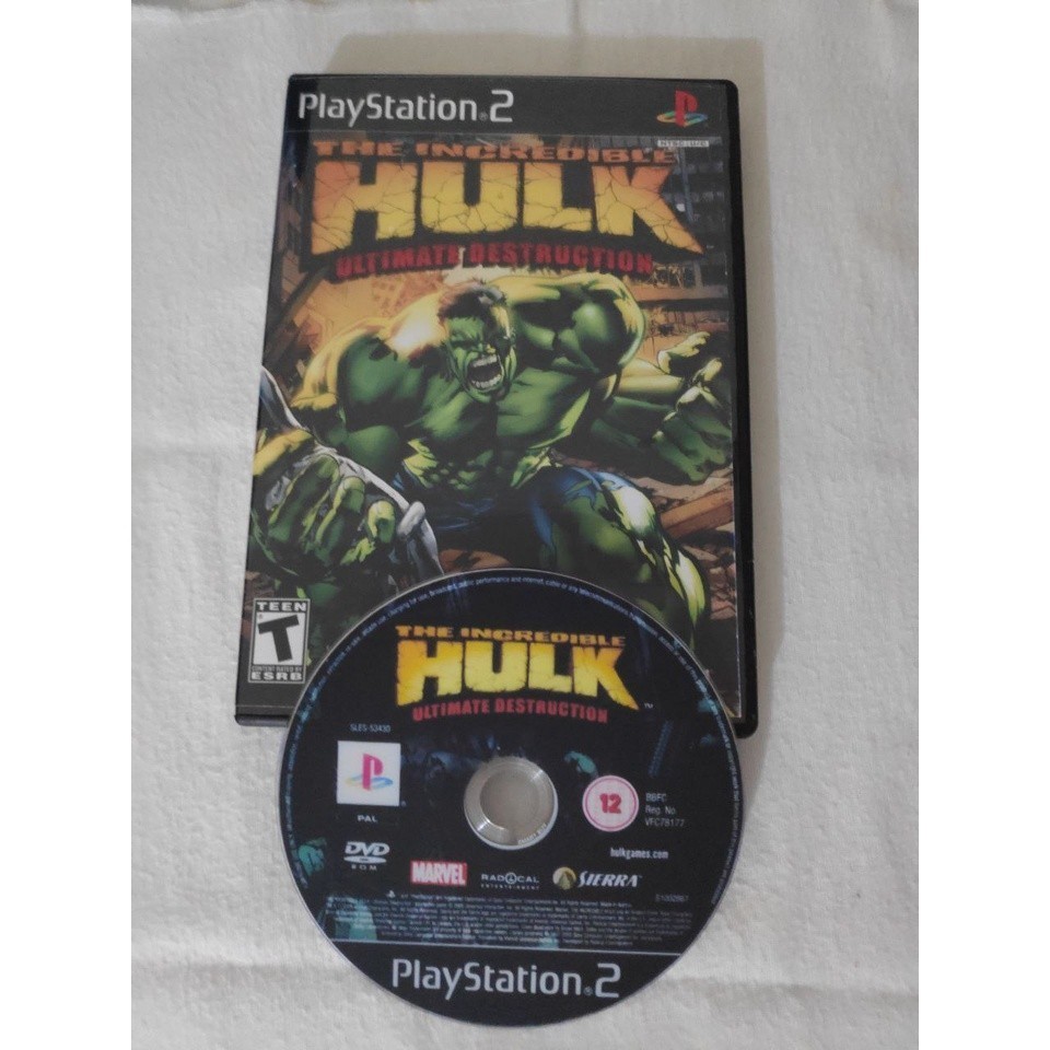 THE INCREDIBLE HULK: ULTIMATE DESTRUCTION - PS2