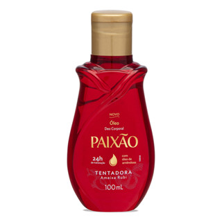 Óleo Corporal de Amêndoas Paixão Tentadora Ameixa Rubi 100ml em Oferta na Shopee